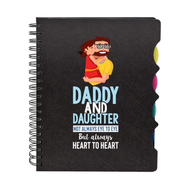 Wirebound Printed Notebook for Dad