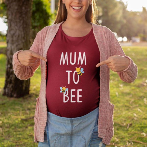 Maternity T-Shirts - Unique Designs Mum To Bee