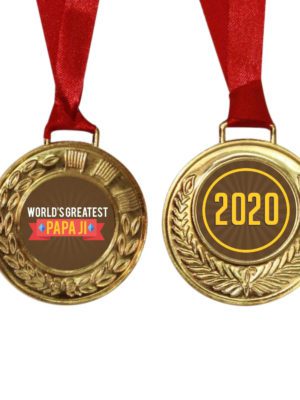 World Greatest Papa Ji Medal for Father