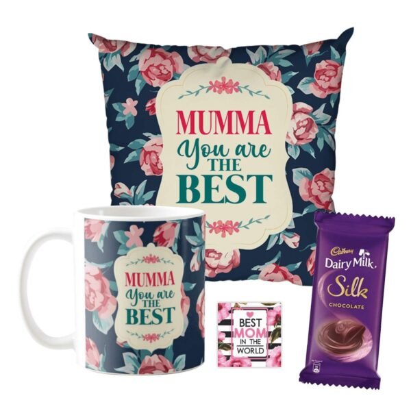 Birthday Chocolate Gifts Combo for Mom - Moms They are Like Dads Only Smarter Mug, 5 Cadbury Dairy Milk Chocolate,