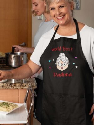Worlds Best Dadima Chef Apron