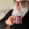 Dad is The Best Coffee Mug with Coaster, Reusable N95 Cup Mask