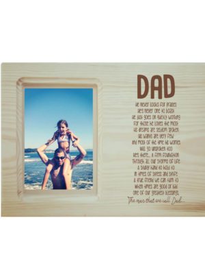 Greatest Blessing Dad Wooden Frame