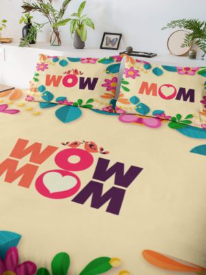 WOW Mom Double Bedsheet