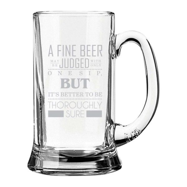 Articulate Engraved Beer Mug Combo