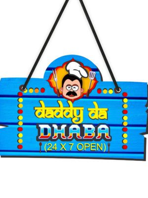 Daddy da dhaba Wall Door Hanging