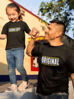 Original Carbon Copy Dad Daughter T-Shirt