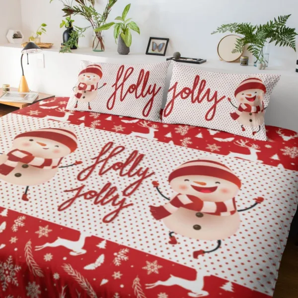 Holly Jolly Christmas Bedsheet