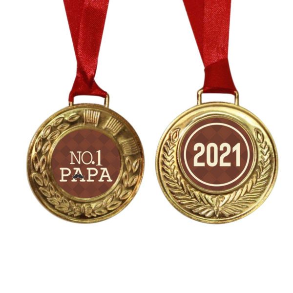 No. 1 Papa Ji Medal for Father