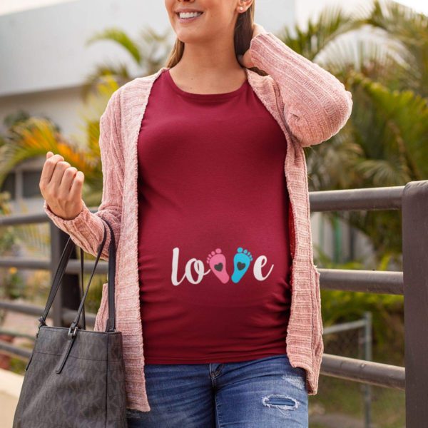 Maternity T-Shirts - Unique Love Designs