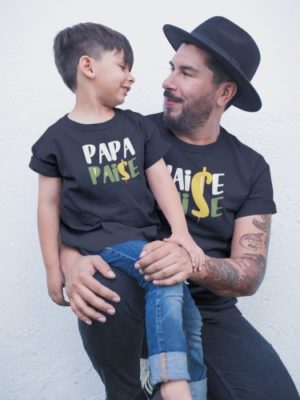 Papa Paise & Kaise Paise Matching Family T-shirts