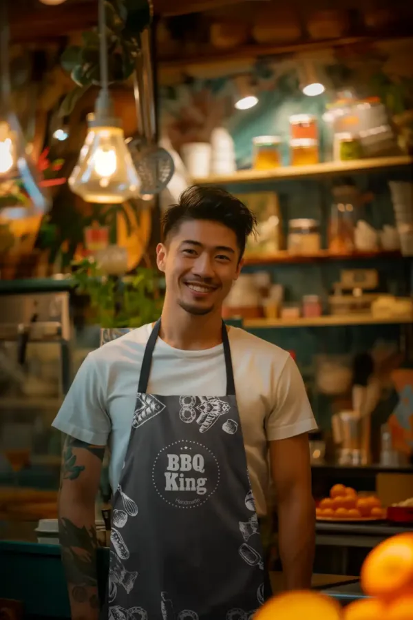 BBQ King Husband Apron