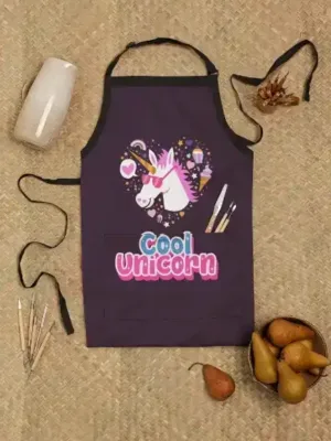 Cool Unicorn Kids Apron