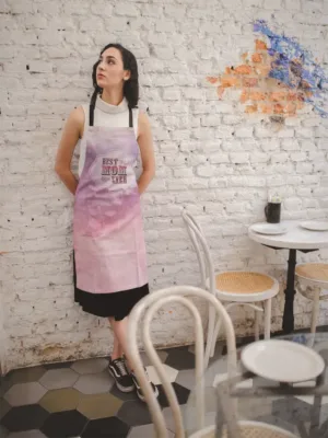 Floral Best Mom Ever Apron