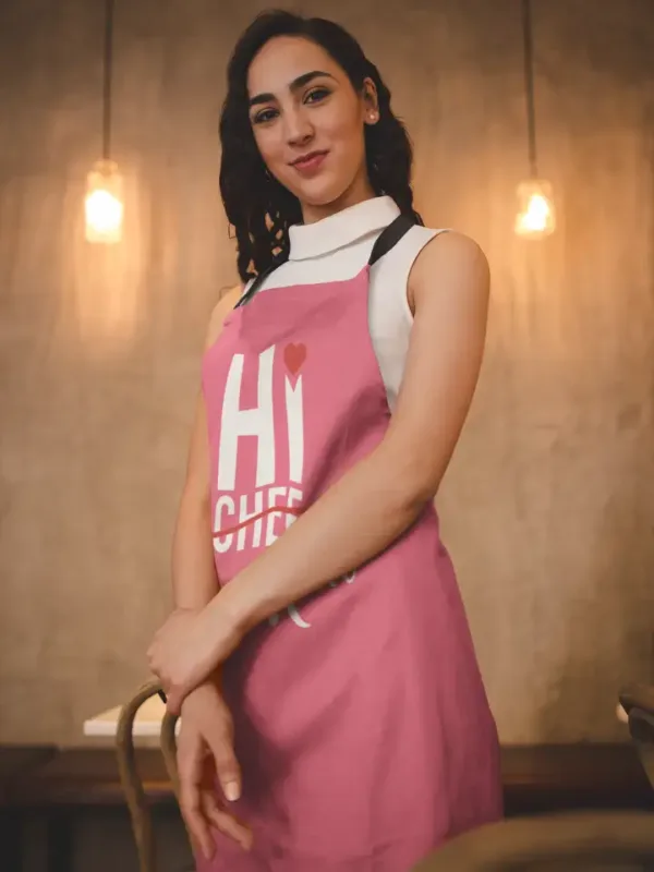 Hi Chef Mom Apron for Mother