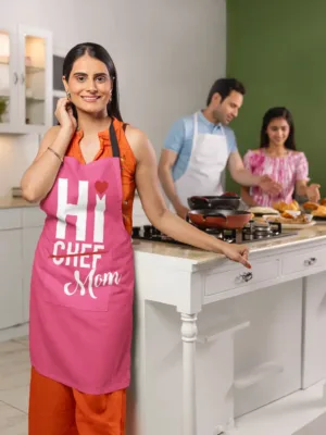 Hi Chef Mom Apron