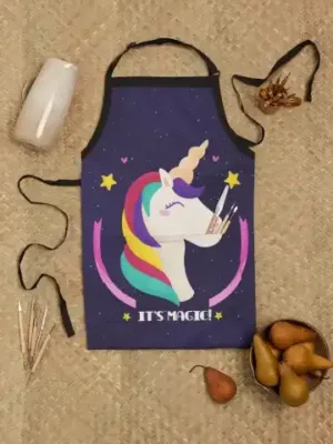 It's Magic Unicorn Kids Apron