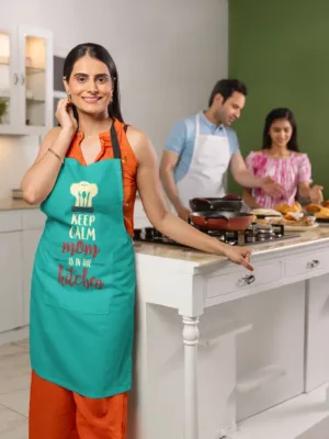 Keep Calm Mom Apron