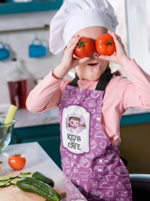 Kid’s Café Apron for Girl