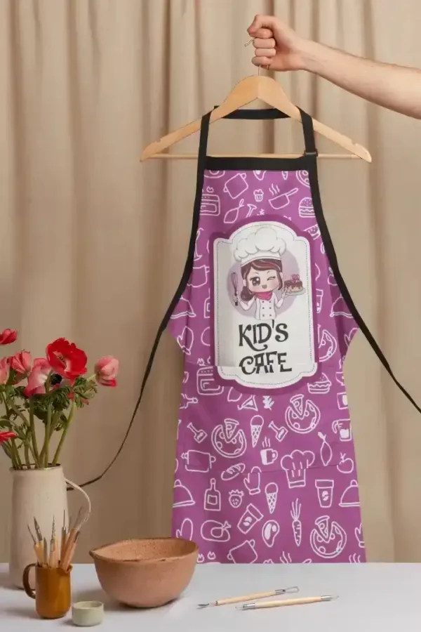 Kids Cafe Kids Apron