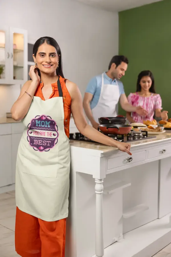 Mom You Are The Best Apron with Chef hat