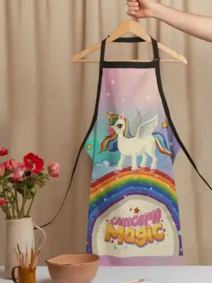 Unicorn Magic Kids Apron