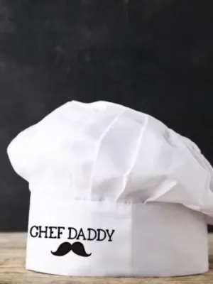 Chef-Daddy-Apron-With-Chef-Hat