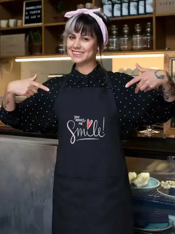 You Make Me Smile Apron