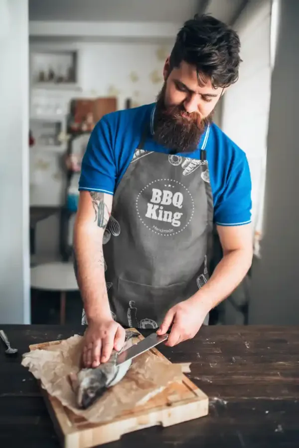 BBQ King Husband Apron