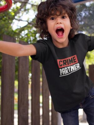 Crime Partner Printed Boys T-Shirt