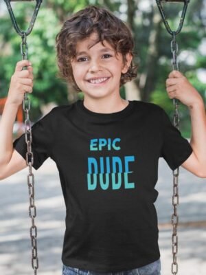 epic dude printed Boy's T-Shirt