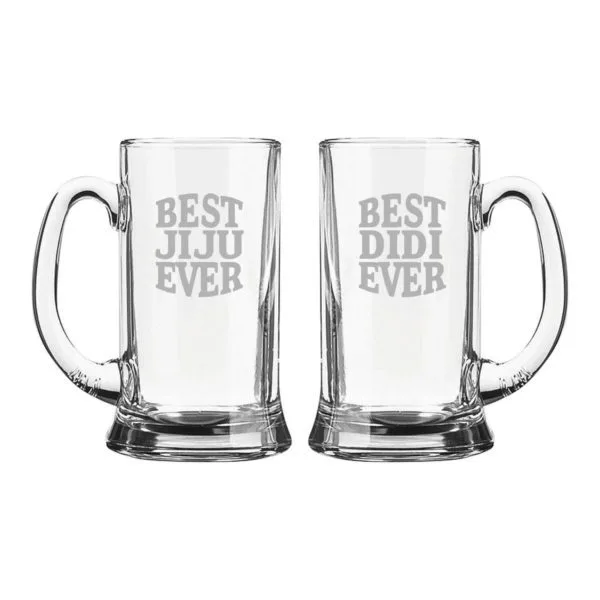 Best Didi Jiju Ever Engraved Beer Mug