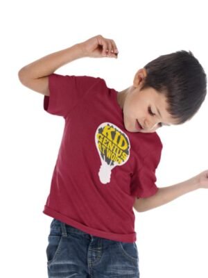 Genius Kid at Work Printed T-Shirt