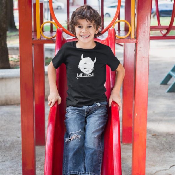 Lil' Devil Printed Boys T-Shirt