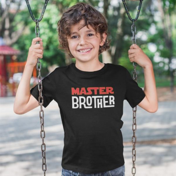 Master Brother Printed Boys T-Shirt