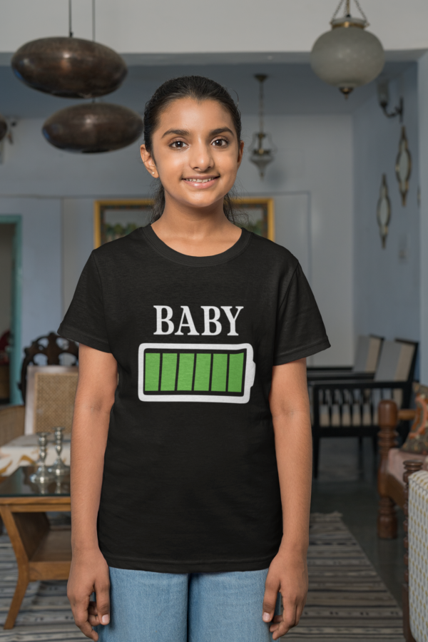 Power Daddy & Mommy & Baby Matching Family T-shirts