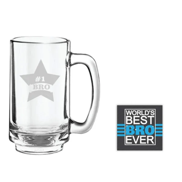 No 1 Bro Beer Mug