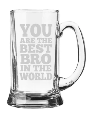 Best Bro in The World Beer Mug