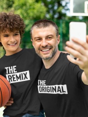 The Original & Remix Matching Family T-shirts