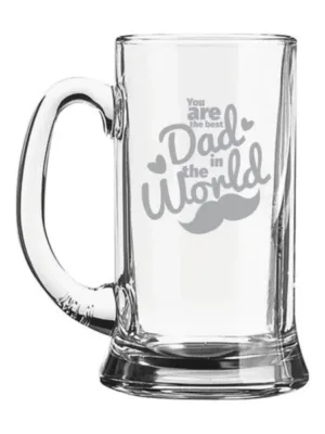 You are The Best Dad in The World Beer Mug
