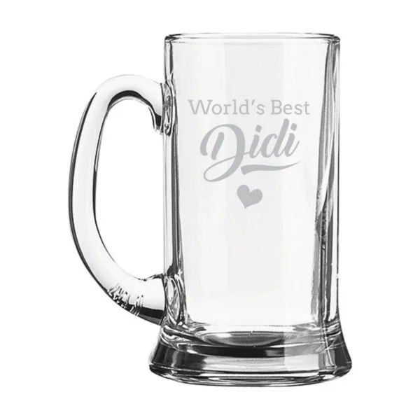 World's Best Didi Engraved Beer Mug