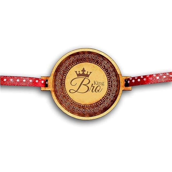 King Bro & Queen Bhabhi Family Rakhi Combo pack of 2