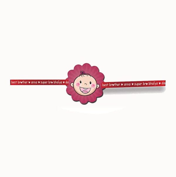 TheYaYaCafe Family Rakhi Gifts Printed, Rakhi Set of 4, Bhaiya Bhabhi and Kid Rakhi