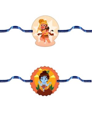 Printed Religious Rakhi Set of 2 |Raskhabandhan Special