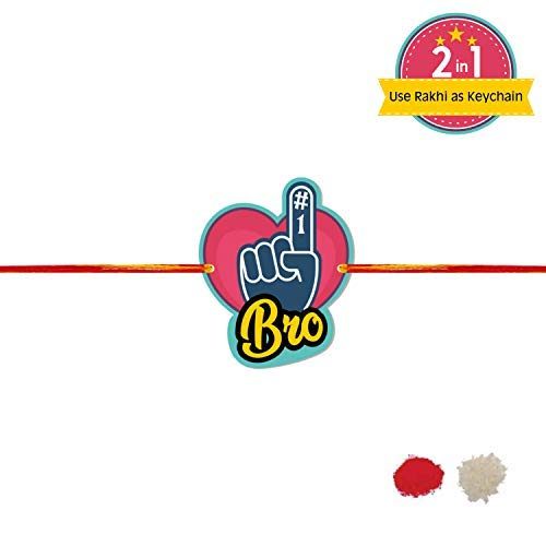 No.1 Bro Kids Rakhi For Brothers