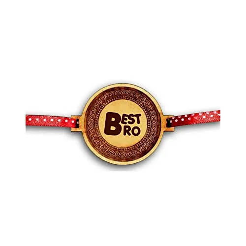 Best Bro Engraved  Rakhi for Brothers