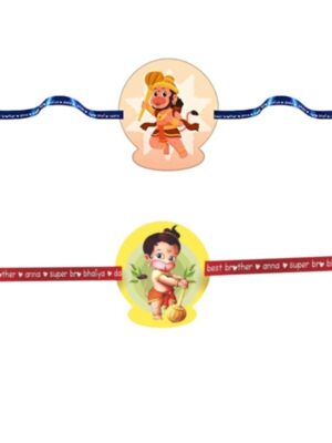 Printed Religious Rakhi Set of 2 |Raskhabandhan Special