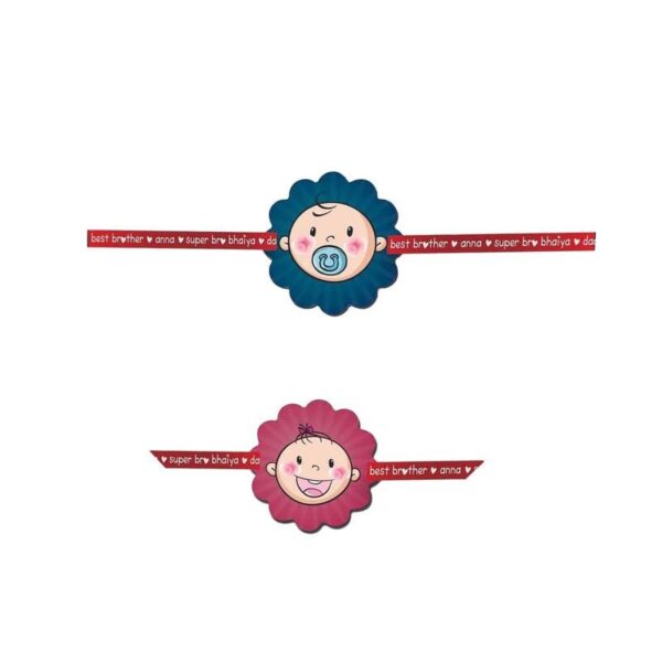 TheYaYaCafe Printed Acrylic Rakhi for Brother, Kids & Adult |Raskhabandhan
