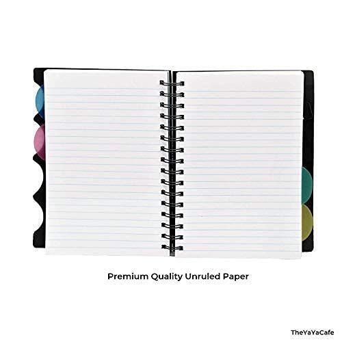 TheYaYaCafe® Yaya CafeTM Rakhi Birthday Gifts for Brother Best Bro in The World Printed Wirebound Notebook A5 Size, 300 Ruled