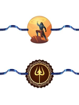 Printed Religious Rakhi Set of 2 |Raskhabandhan Special
